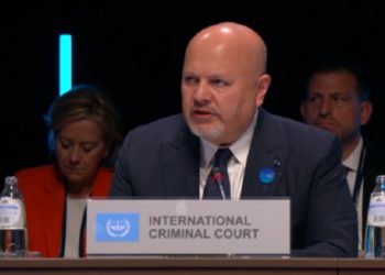 Imagen vía @IntlCrimCourt