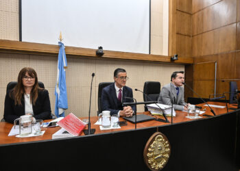 Juicio preparatorio hotesur los sauces  Foto Federico Lopez Claro